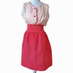 Vintage Reigning Beauty Polka Dot Dress